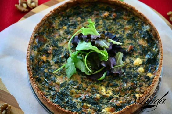 Quiche de espinacas