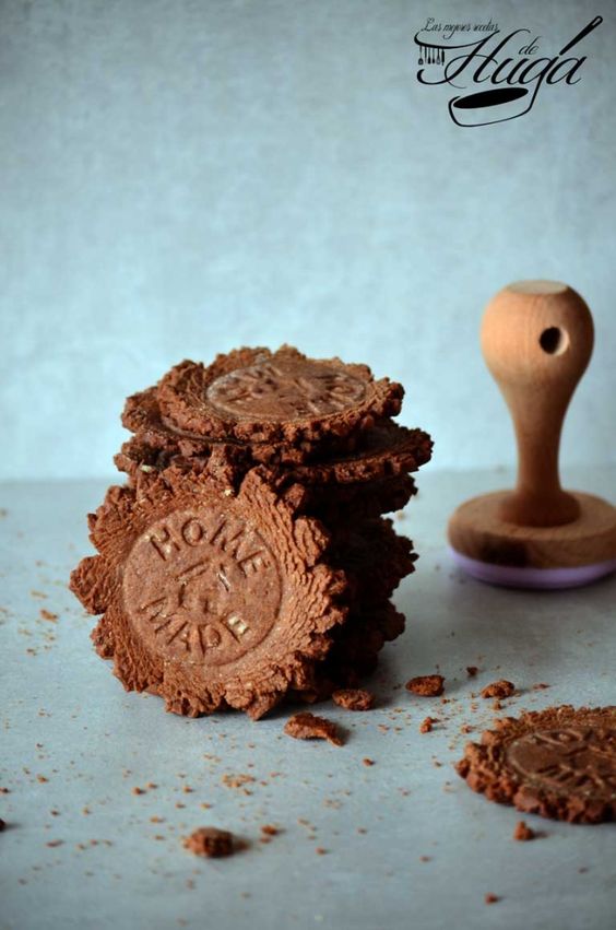 Galletas de crema de cacahuete cuño