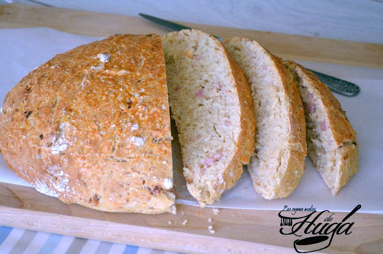 Pan de jamón y queso