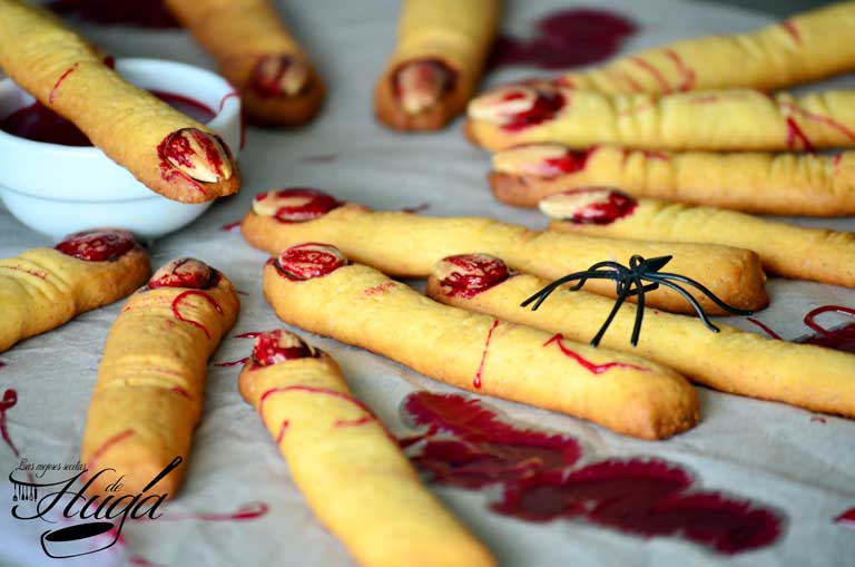 Dedos de bruja Halloween