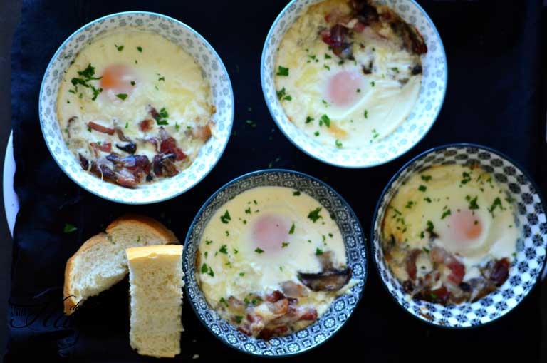 Huevos cocotte