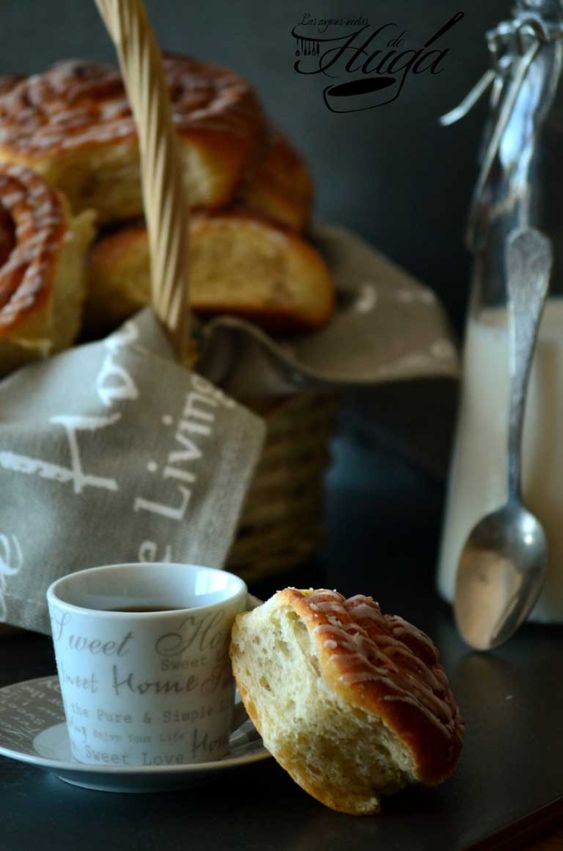 Rollos de canela o Cinnamon rolls pocillo