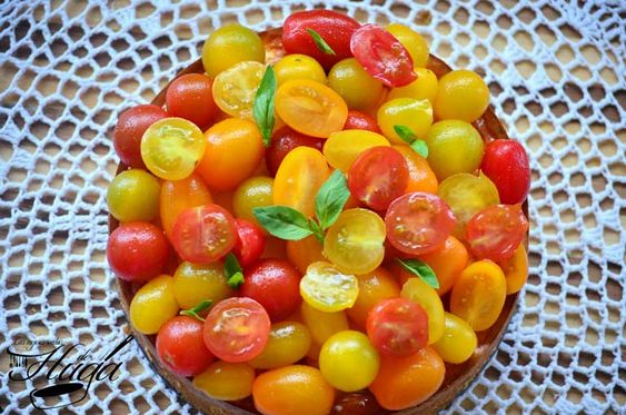 Cheesecake salado con tomates